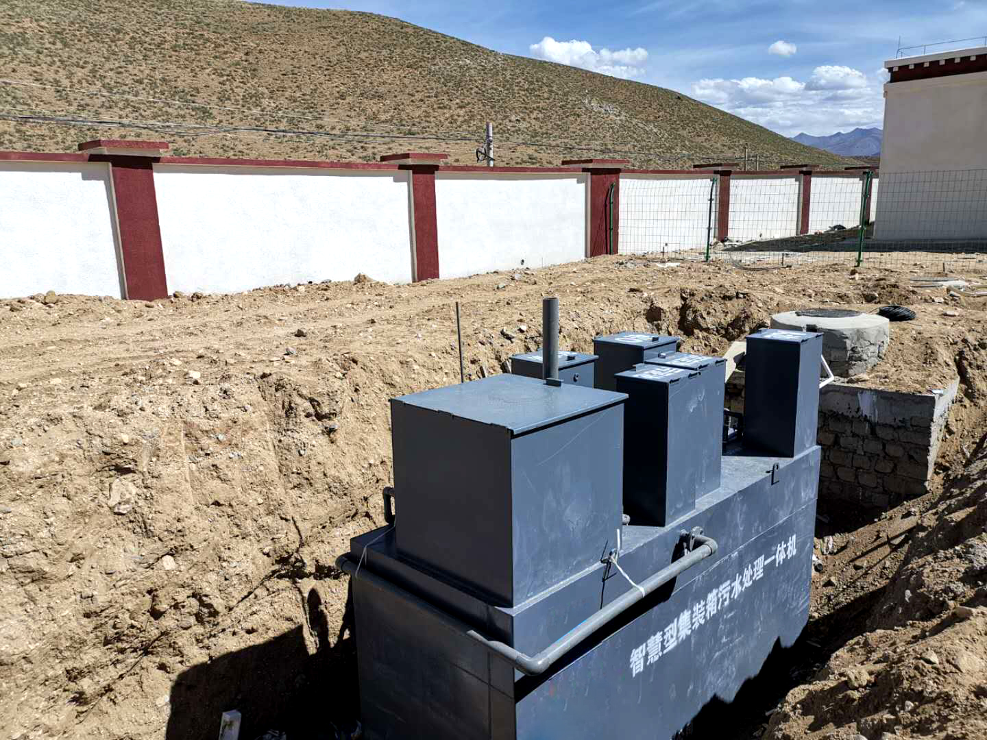 西藏拉薩一體化設(shè)備安裝完成(圖3)