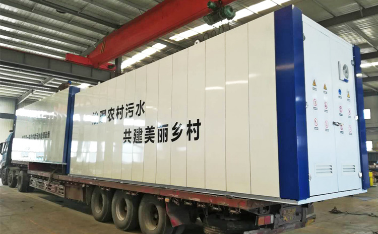 A2O+MBBR+轉盤濾池一體化污水處理設備(圖1)