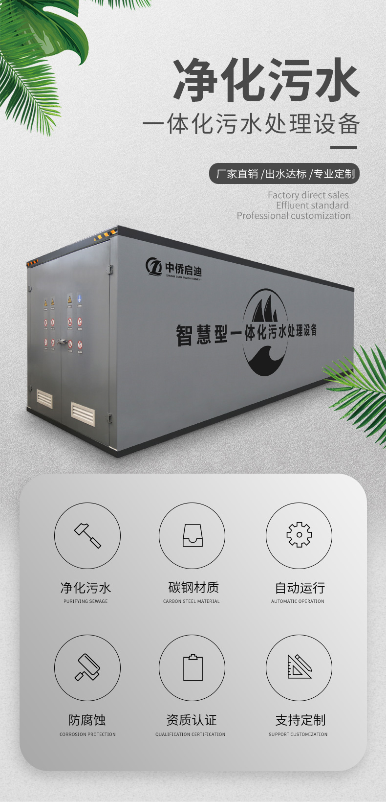 地埋式一體化污水處理設(shè)備(圖1)